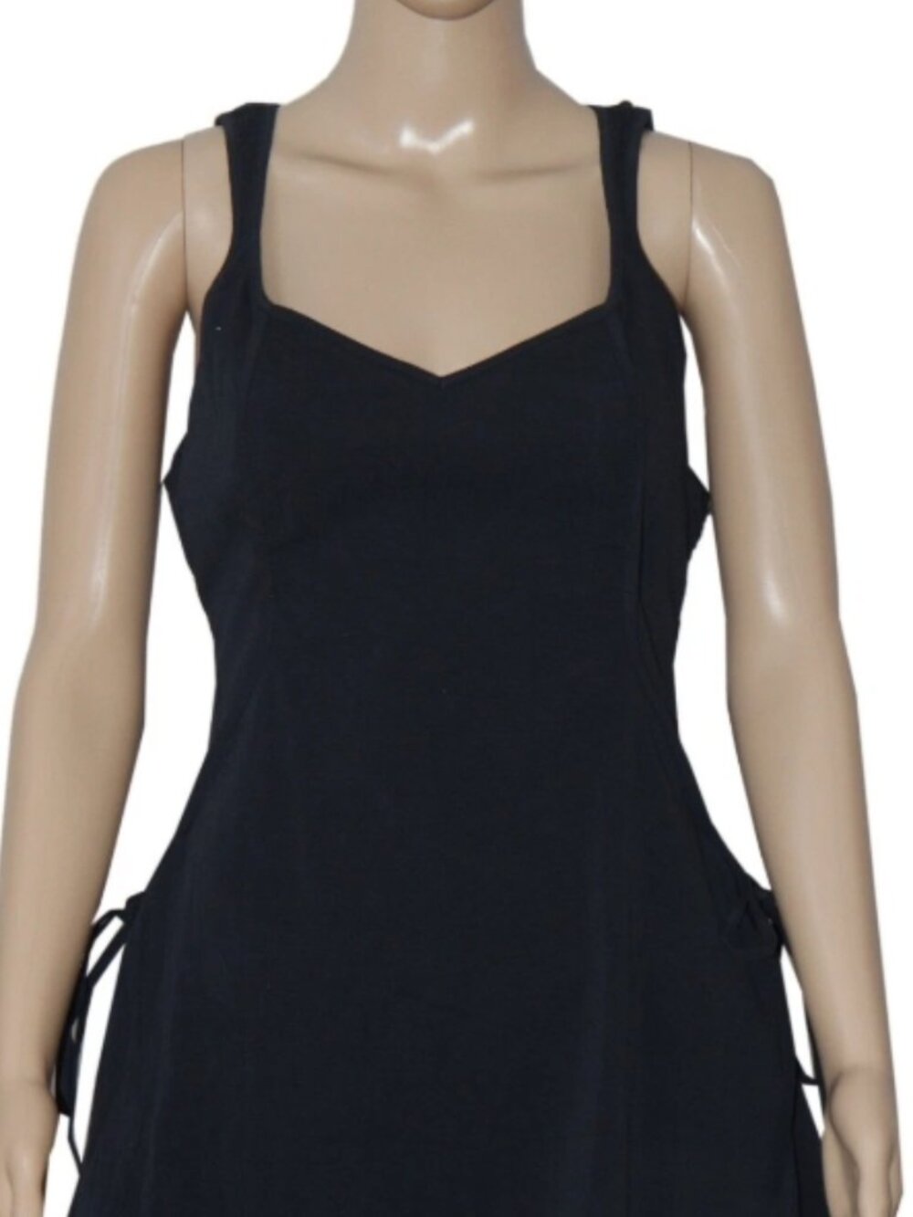 Free People Free-est Forever Fancy Mini Dress Black Sweetheart XS - Picture 5 of 6
